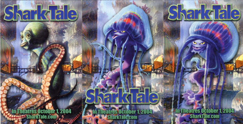 Shark Tale Preview Card Set 12 Cards Dreamworks 2003   - TvMovieCards.com