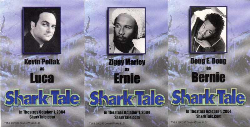 Shark Tale Preview Card Set 12 Cards Dreamworks 2003   - TvMovieCards.com