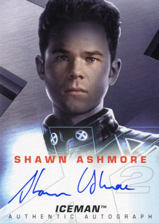 X-Men United X2 Movie Shawn Ashmore as Iceman Autograph Card Topps 2003   - TvMovieCards.com