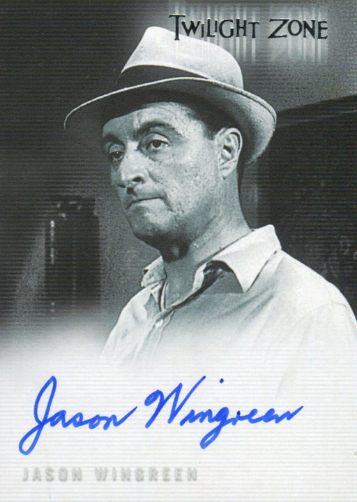 Twilight Zone 4 Science and Superstition Jason Wingreen Autograph Card A-76   - TvMovieCards.com