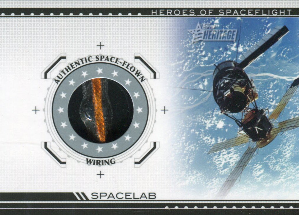 American Heritage Heroes Spacelab Space-Flown Wiring HSFR-SL Card Topps 2009   - TvMovieCards.com