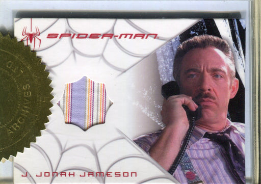 Spider-Man 3 J.K. Simmons as J. Jonah Jameson Case Topper Shirt Costume Card   - TvMovieCards.com