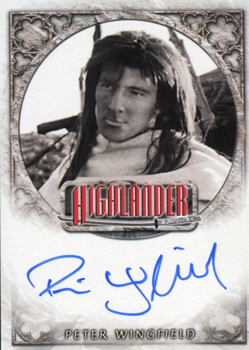 Highlander Peter Wingfield as Methos Expansion Autograph Card IA3   - TvMovieCards.com