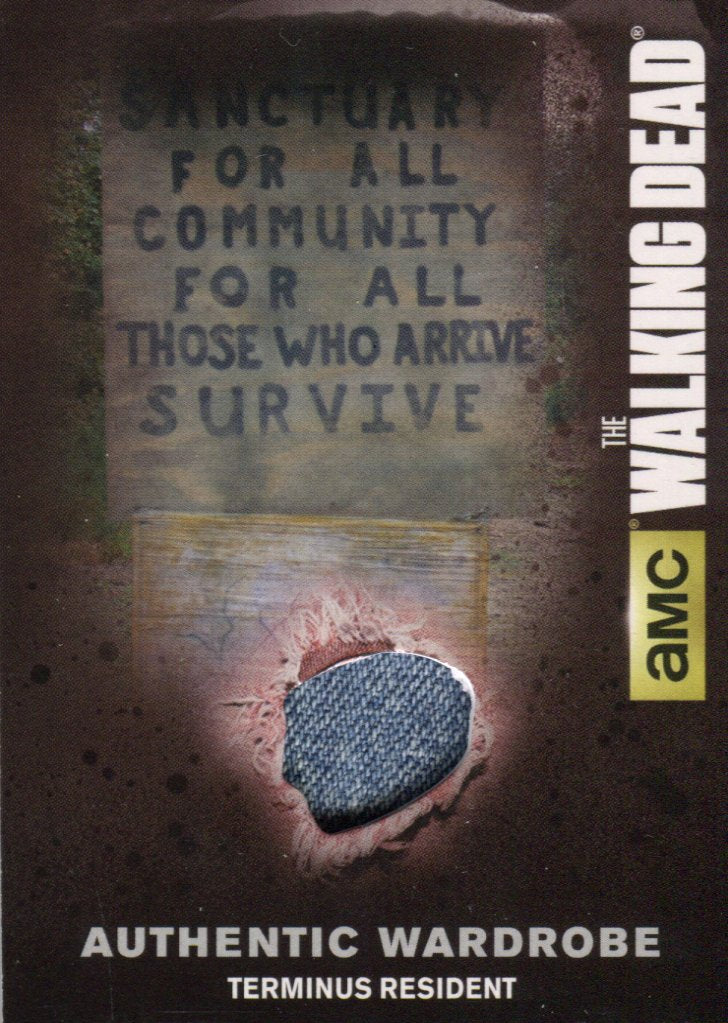 Walking Dead Season 4 Part 2 Terminus Resident's Wardrobe Costume Card M57   - TvMovieCards.com