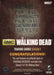 Walking Dead Season 4 Part 2 Terminus Resident's Wardrobe Costume Card M57   - TvMovieCards.com