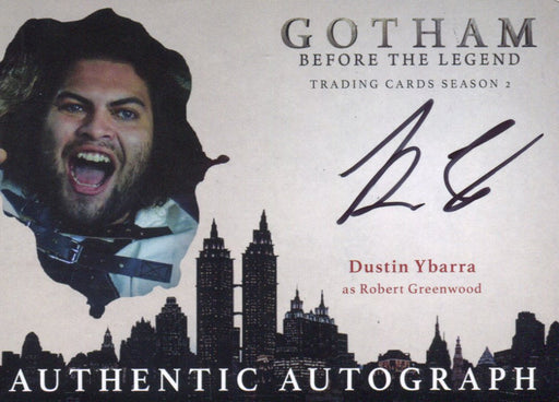 2017 Gotham Season 2 Dustin Ybarra as Robert Greenwood Autograph Card DY   - TvMovieCards.com