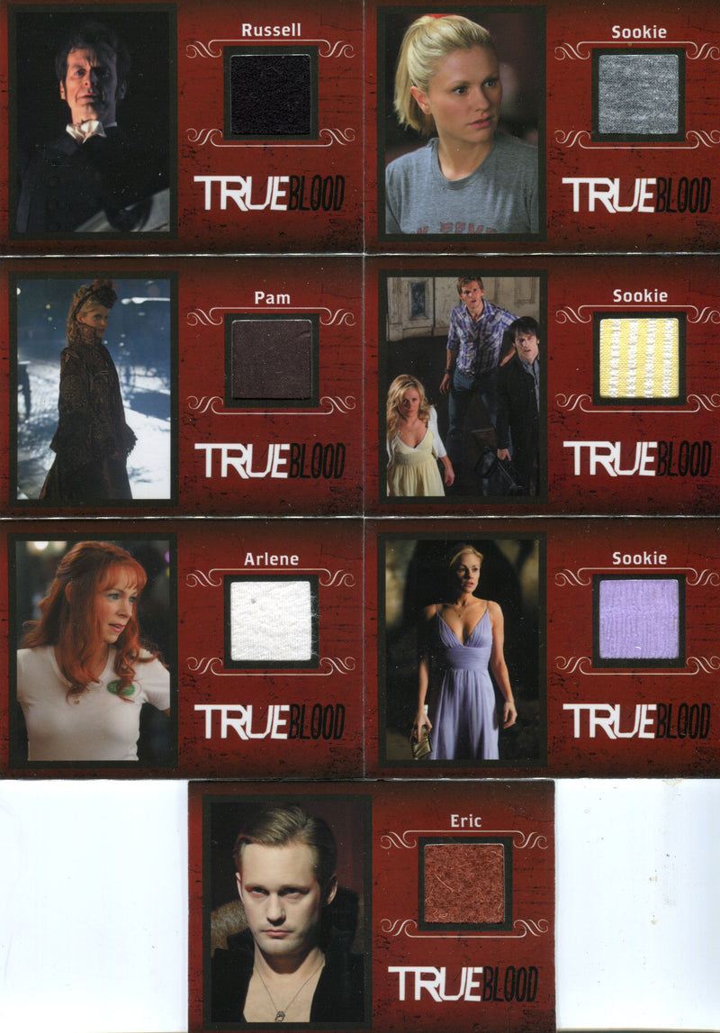 True Blood Archives Costume Card Set 15 Cards Rittenhouse 2013   - TvMovieCards.com