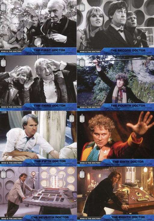 Doctor Who 2015 Topps Who Is the Doctor? Chase Card Set D-1 thru D-12   - TvMovieCards.com