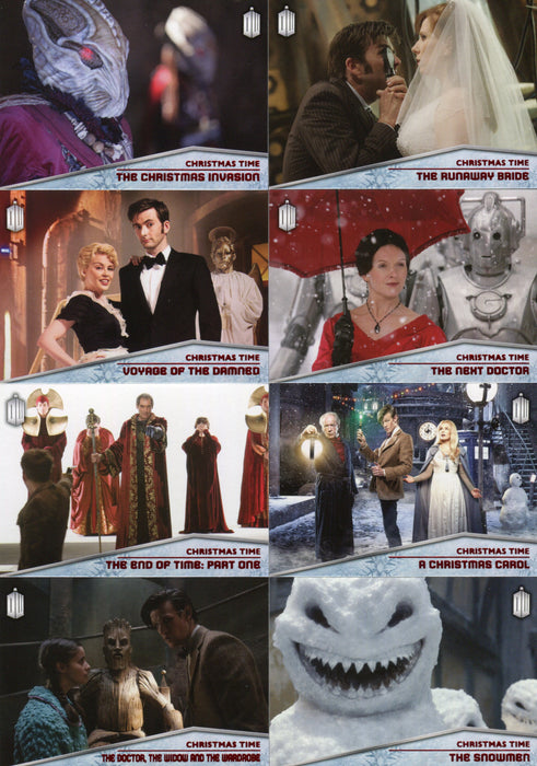 Doctor Who 2015 Topps Christmas Time Chase Card Set CT-1 thru CT-10   - TvMovieCards.com