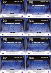 Doctor Who 2015 Topps Christmas Time Chase Card Set CT-1 thru CT-10   - TvMovieCards.com