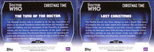 Doctor Who 2015 Topps Christmas Time Chase Card Set CT-1 thru CT-10   - TvMovieCards.com