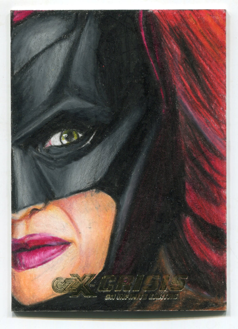 2022 CZX Crisis on Infinite Earths Artist Sketch Card by Prathmesh Somvanshi   - TvMovieCards.com
