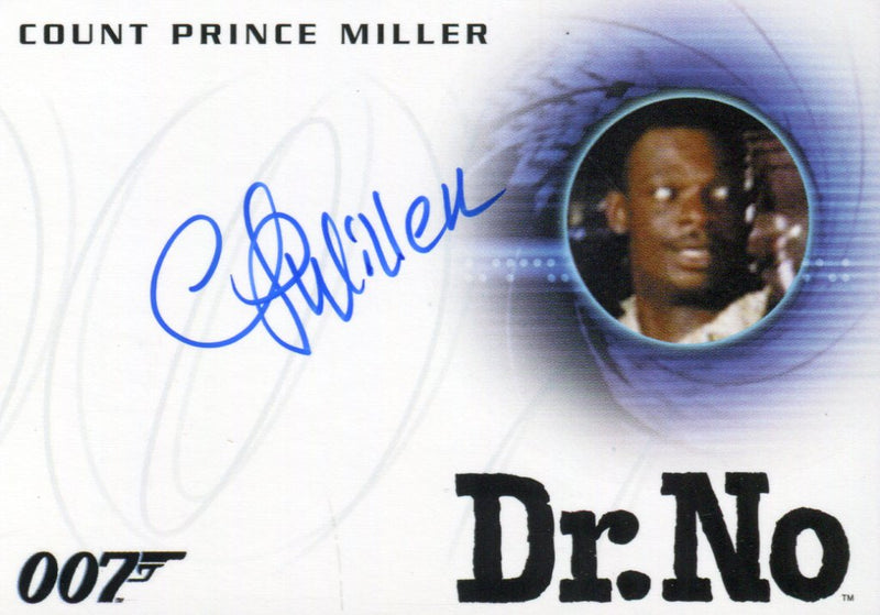 James Bond Classics 2016 Count Prince Miller Autograph Card A268   - TvMovieCards.com