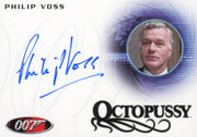 James Bond Archives 2014 Edition Philip Voss Autograph Card A244   - TvMovieCards.com