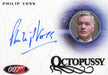 James Bond Archives 2014 Edition Philip Voss Autograph Card A244   - TvMovieCards.com