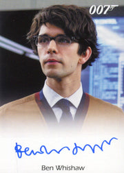James Bond Classics 2016 Ben Whishaw Autograph Card   - TvMovieCards.com