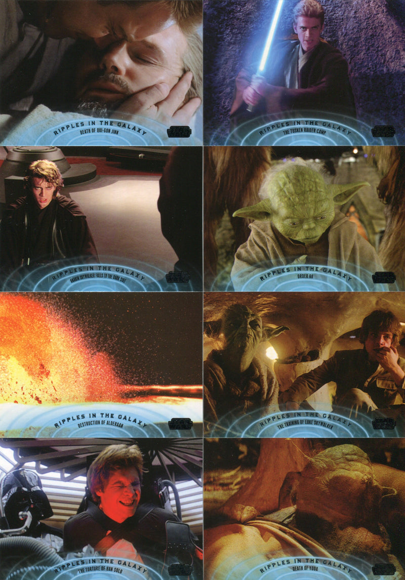 Star Wars Galactic Files Series 2 Ripple in the Galaxy Chase Card Set RG1 thru R - TvMovieCards.com