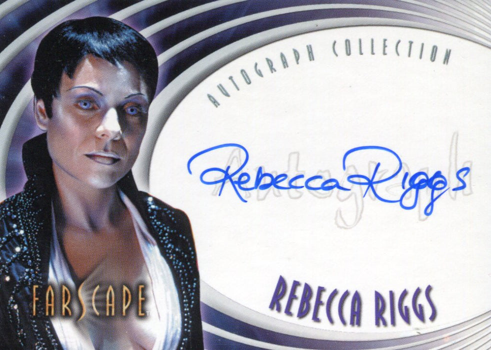 Farscape Season 4 Rebecca Riggs as Mele-On Grayza Autograph Card A24   - TvMovieCards.com