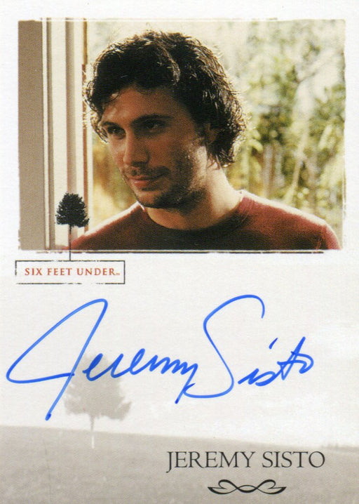 Six Feet Under Seasons 1 & 2  Jeremy Sisto Expansion Autograph Card   - TvMovieCards.com