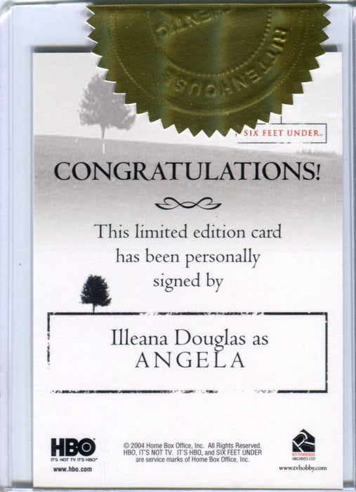 Six Feet Under Seasons 1 & 2 Dealer Incentive Illeana Douglas Autograph Card   - TvMovieCards.com