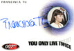James Bond 50th Anniversary Series One Francisca Tu Autograph Card A171   - TvMovieCards.com