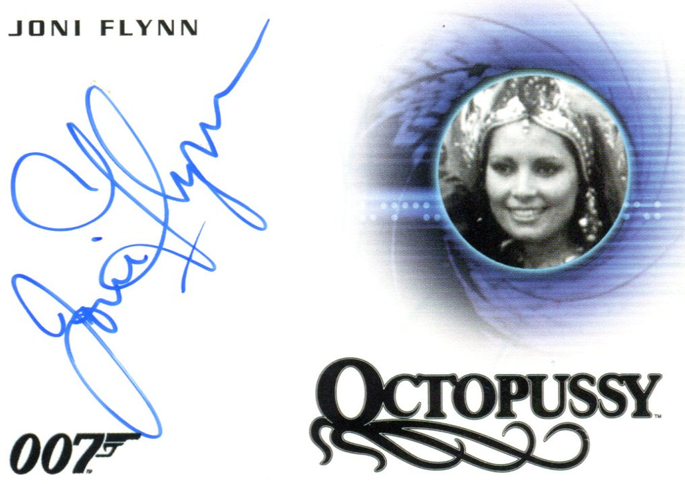 James Bond Archives 2015 Edition Joni Flynn Autograph Card A264   - TvMovieCards.com