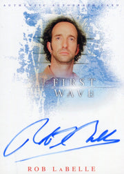 First Wave Rob LaBelle as Eddie Nambulous Autograph Card A3   - TvMovieCards.com