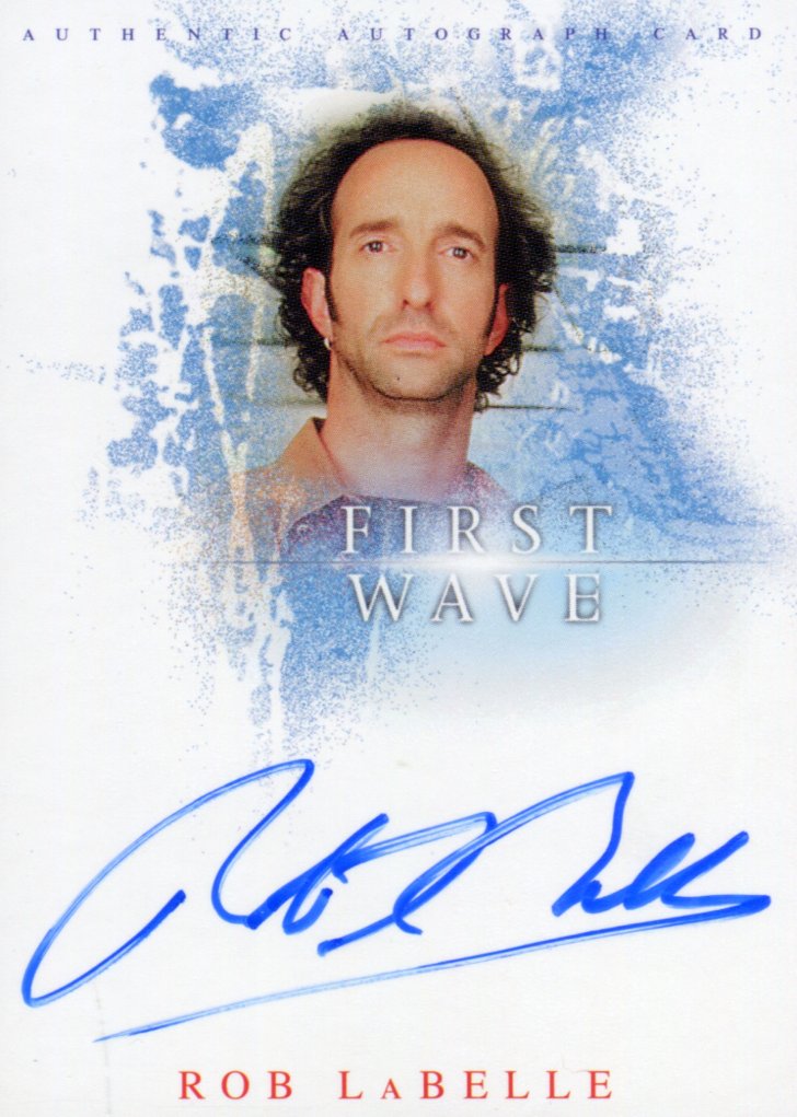 First Wave Rob LaBelle as Eddie Nambulous Autograph Card A3   - TvMovieCards.com
