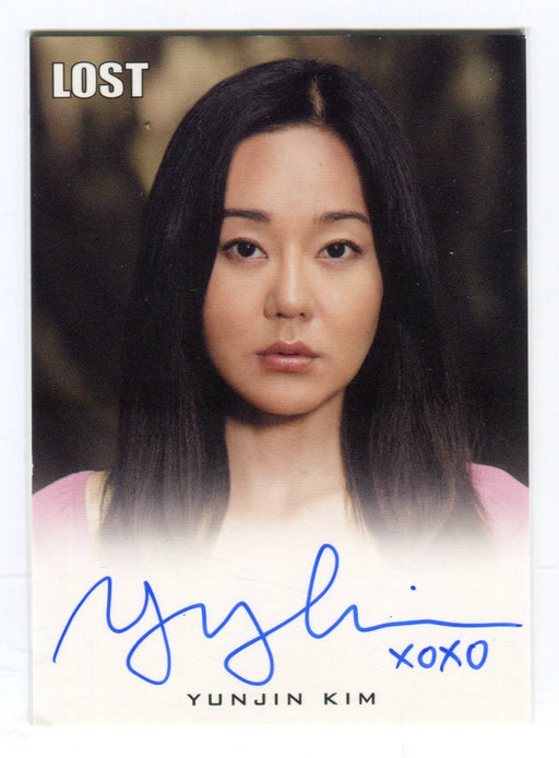 Lost Seasons 1-5 Yunjin Kim as Sun-Hwa Kwon Autograph Card   - TvMovieCards.com