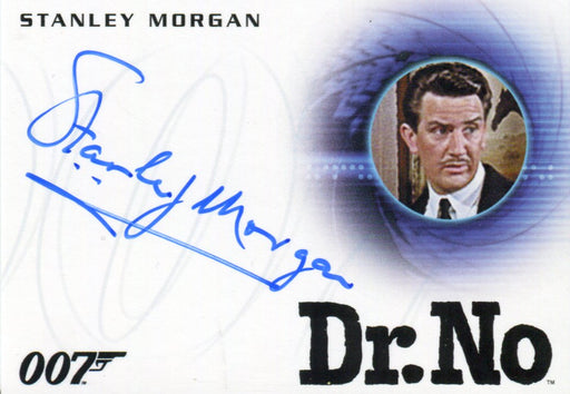 James Bond Archives 2015 Edition Stanley Morgan Autograph Card A272   - TvMovieCards.com