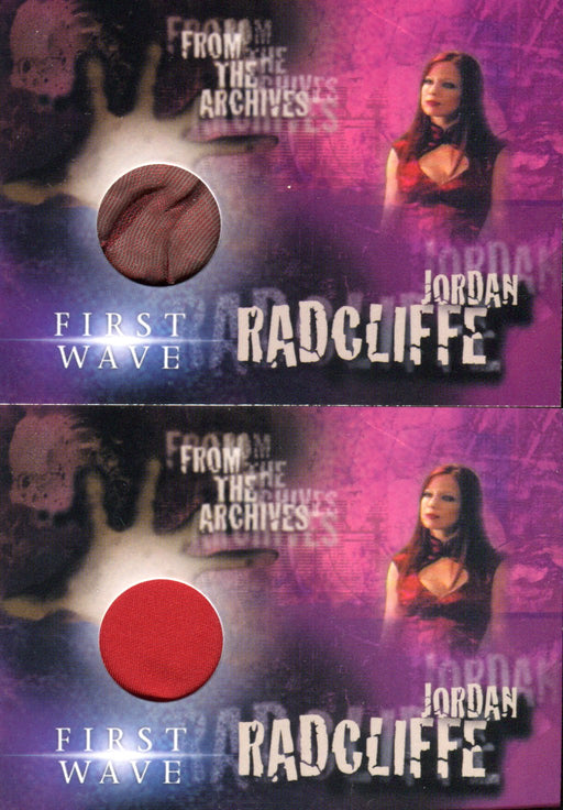 First Wave Jordan Radcliffe Costume Card TLC4 Variants Lot 2 Cards   - TvMovieCards.com