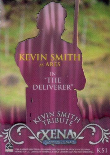 Xena Beauty and Brawn Kevin Smith Tribute Cell Chase Card KS1   - TvMovieCards.com