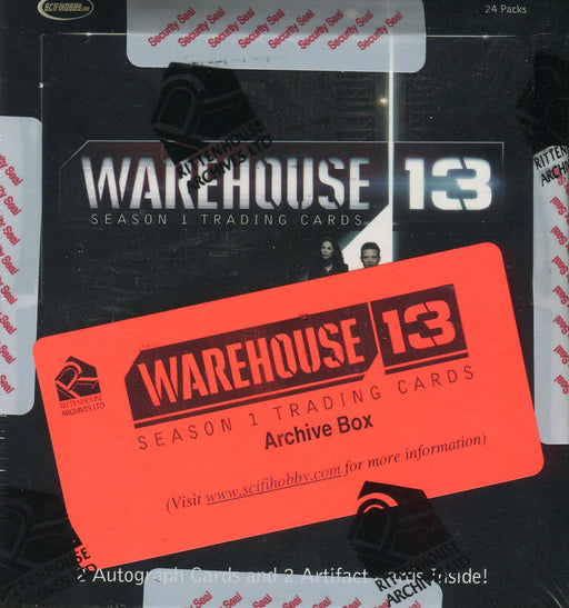 Warehouse 13 Season 1 Archive Card Box Rittenhouse Archives 2010   - TvMovieCards.com