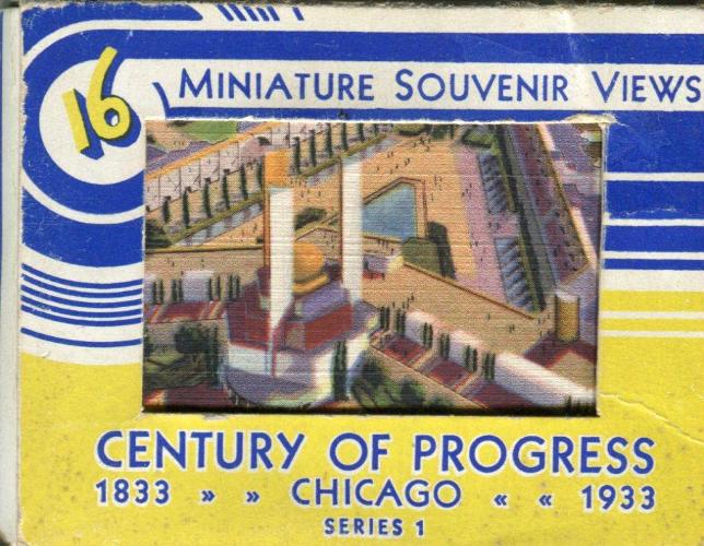 Century of Progress Chicago Series 1 Miniature Souvenir Views Vintage Card Set   - TvMovieCards.com