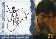 24 Twenty Four Season 4 Jonathan Ahdout as Behrooz Araz Autograph Card   - TvMovieCards.com