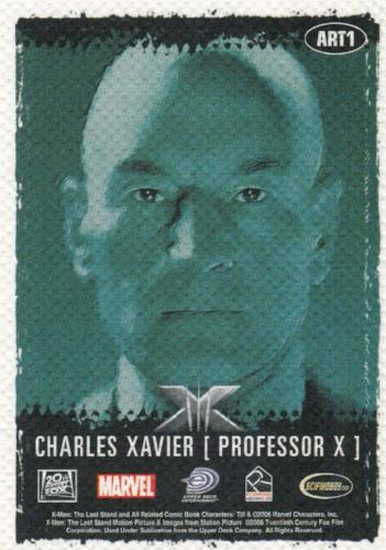 X-Men: The Last Stand Movie Art & Images of the X-Men Chase Card ART1   - TvMovieCards.com