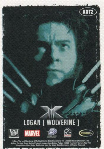X-Men: The Last Stand Movie Art & Images of the X-Men Chase Card ART2   - TvMovieCards.com