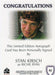 Highlander Complete Stan Kirsch as Richie Ryan Autograph Card A3   - TvMovieCards.com