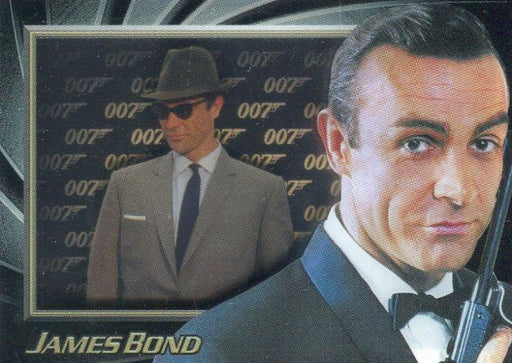 James Bond 50th Anniversary Series One Sean Connery Shadowbox Chase Card S1   - TvMovieCards.com
