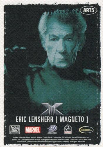 X-Men: The Last Stand Movie Art & Images of the X-Men Chase Card ART5   - TvMovieCards.com