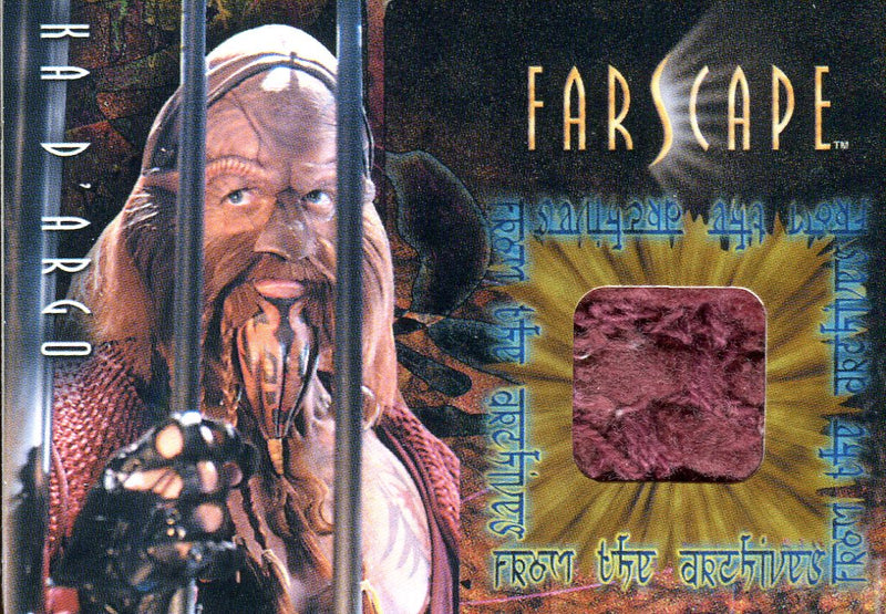 Farscape Season 2 Ka D'Argo Costume Card CC6   - TvMovieCards.com