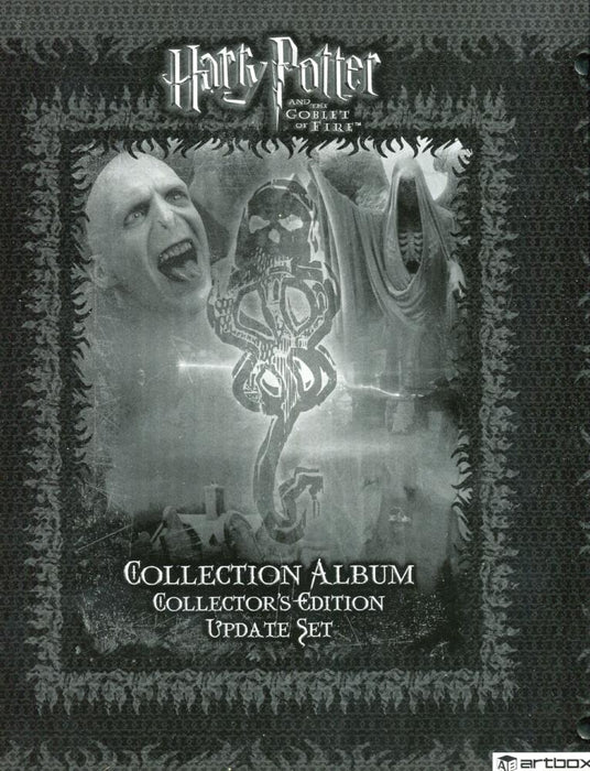 Harry Potter and the Goblet of Fire Update (Black & White) Collector Card Album   - TvMovieCards.com