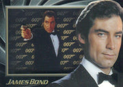 James Bond 50th Anniversary Series Two Timothy Dalton Shadowbox Chase Card S4   - TvMovieCards.com