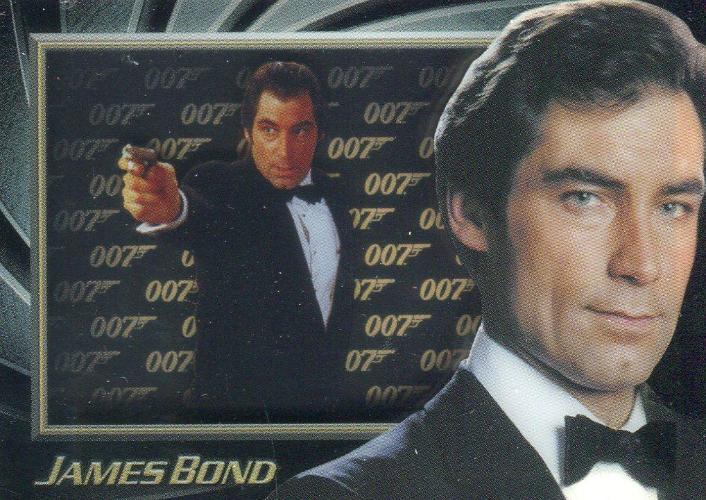 James Bond 50th Anniversary Series Two Timothy Dalton Shadowbox Chase Card S4   - TvMovieCards.com