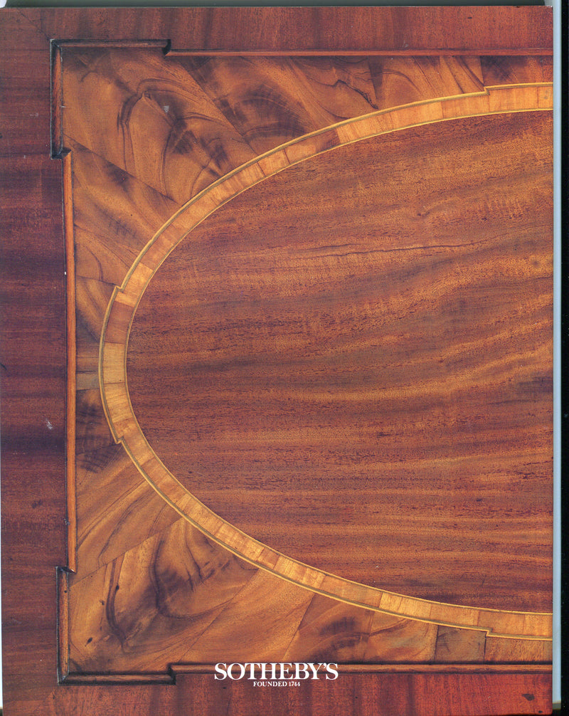 Sothebys Auction Catalog Oct 2 1992 English Furniture   - TvMovieCards.com