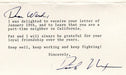 Original Signature Letter President Richard Nixon January 27, 1978   - TvMovieCards.com