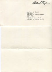 Original Signature Letter President Richard Nixon January 27, 1978   - TvMovieCards.com