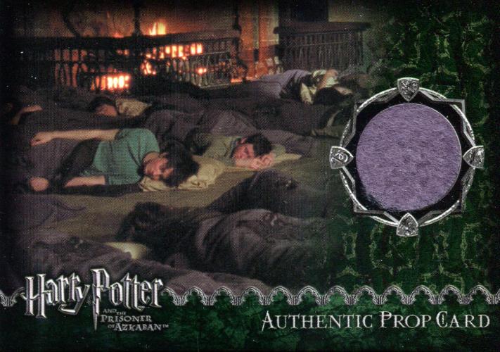Harry Potter Prisoner Azkaban Update Sleeping Bag Prop Card HP #0131/1980   - TvMovieCards.com