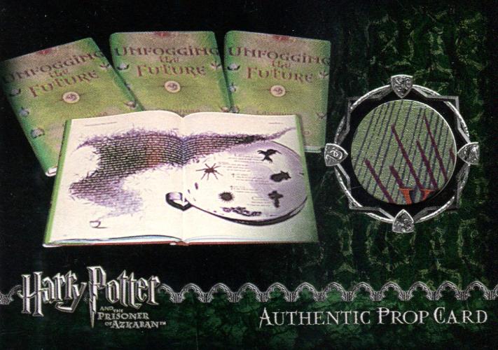 Harry Potter Prisoner Azkaban Update Unfogging Book Prop Card HP #822/930   - TvMovieCards.com