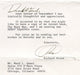 Original Signature Letter President Richard Nixon September 18, 1980   - TvMovieCards.com